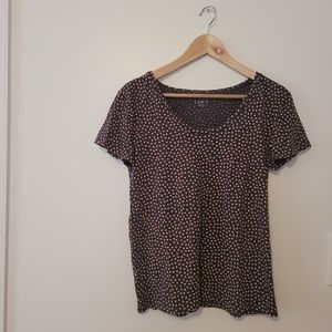 ANN TAYLOR LOFT SHORT SLEEVE T-SHIRT